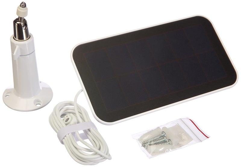 Arlo Solar Panel Charger for Arlo Ultra / Pro 3 Security Cameras - White/Black - Image 3